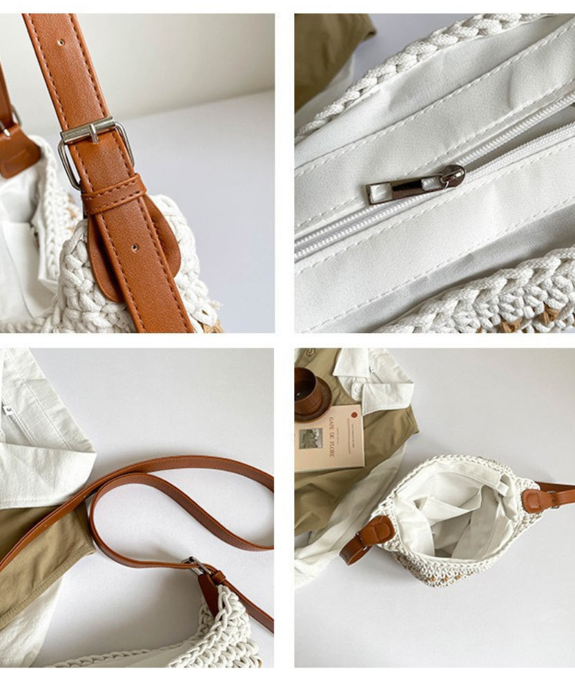 Briselia Woven Shoulder Bag