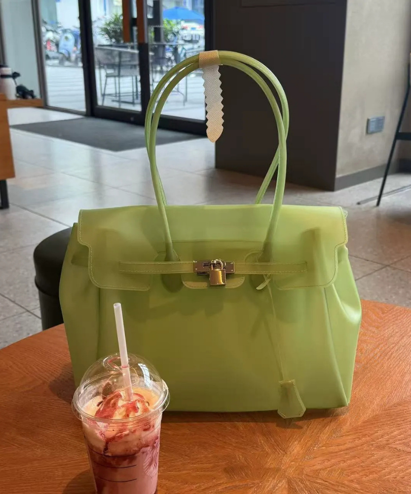 Petalune Lock Tote Bag