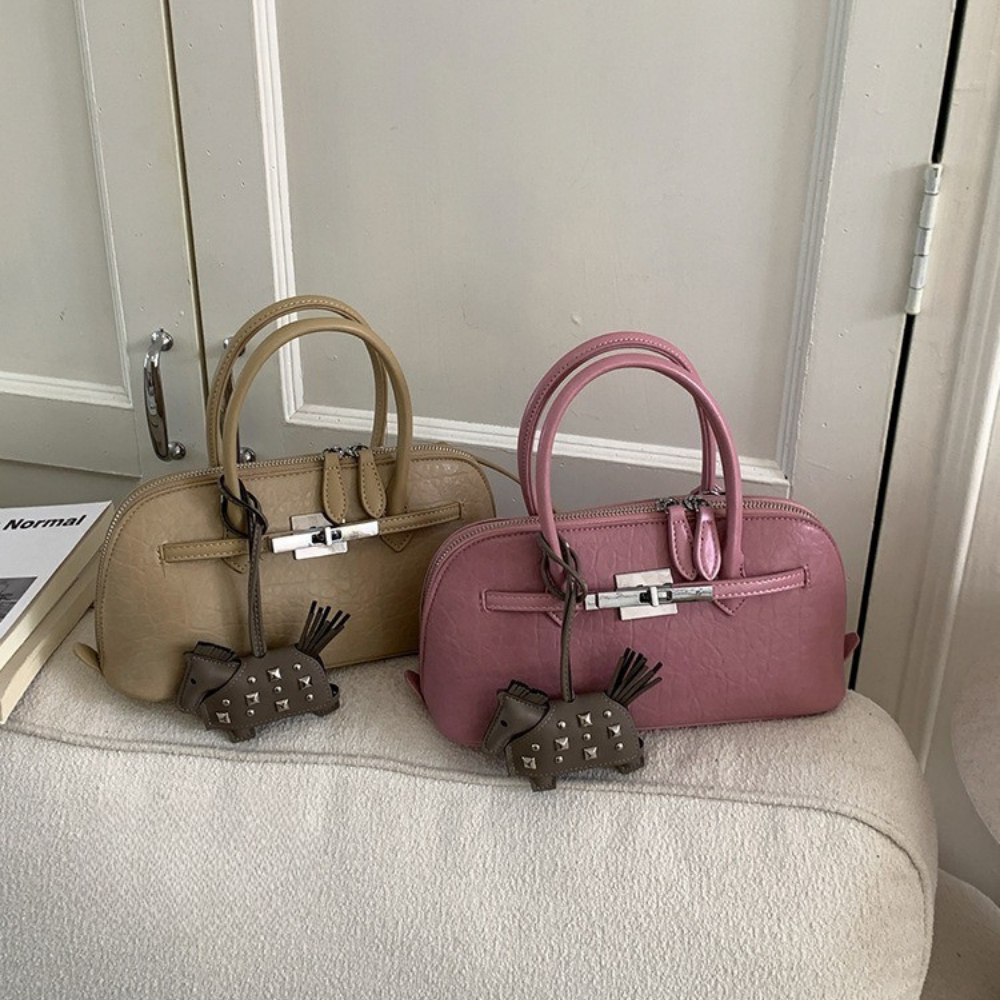 Bertille Lock Detail Mini Handbag