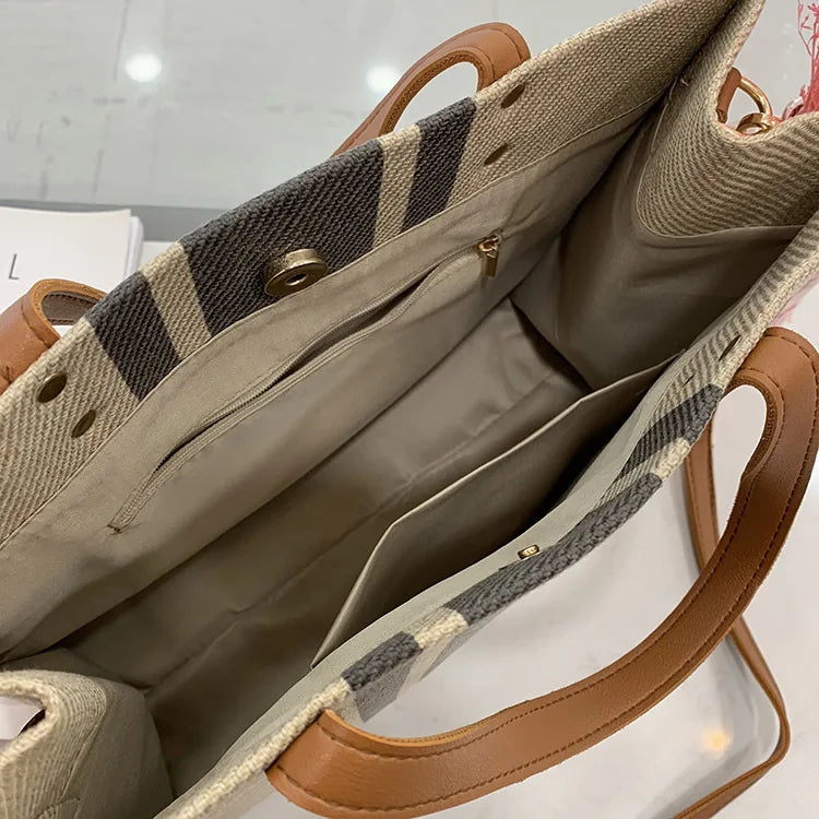 Naéline Vegan Leather Tote Bag