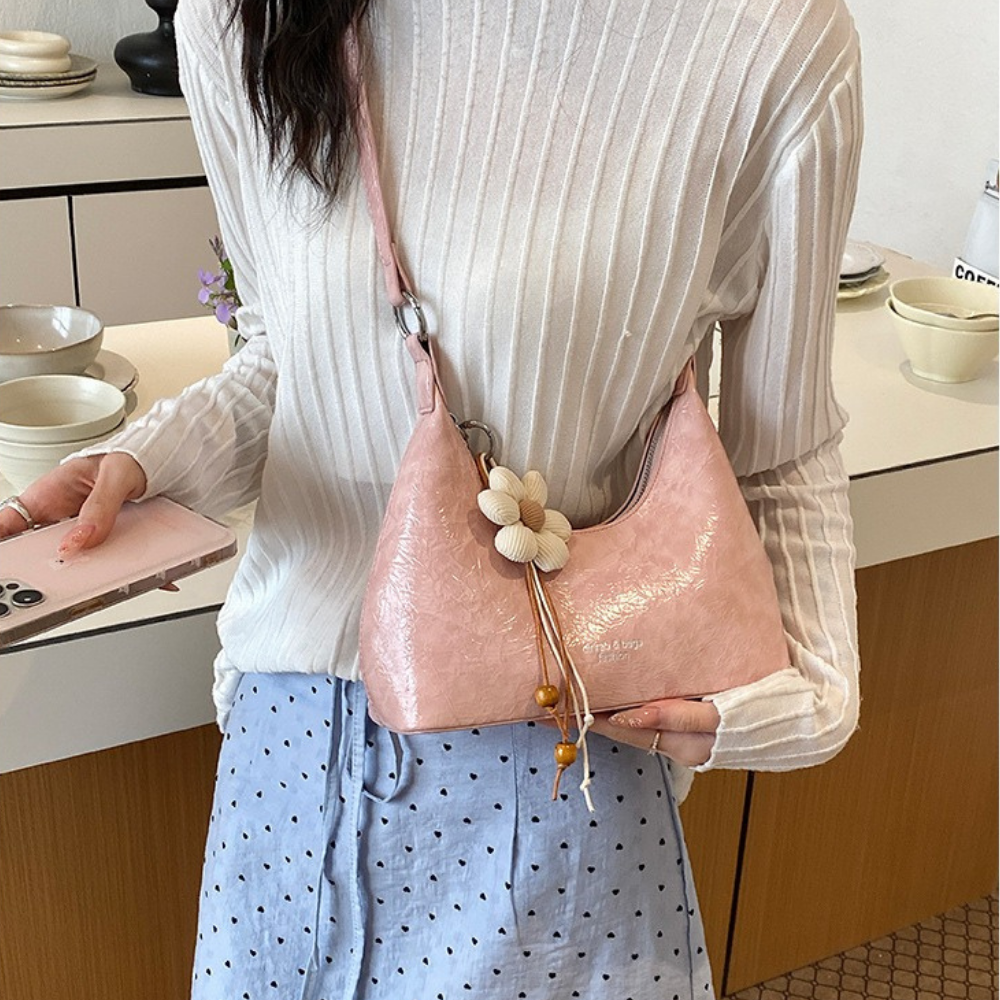 Dymira Flower Shoulder Bag