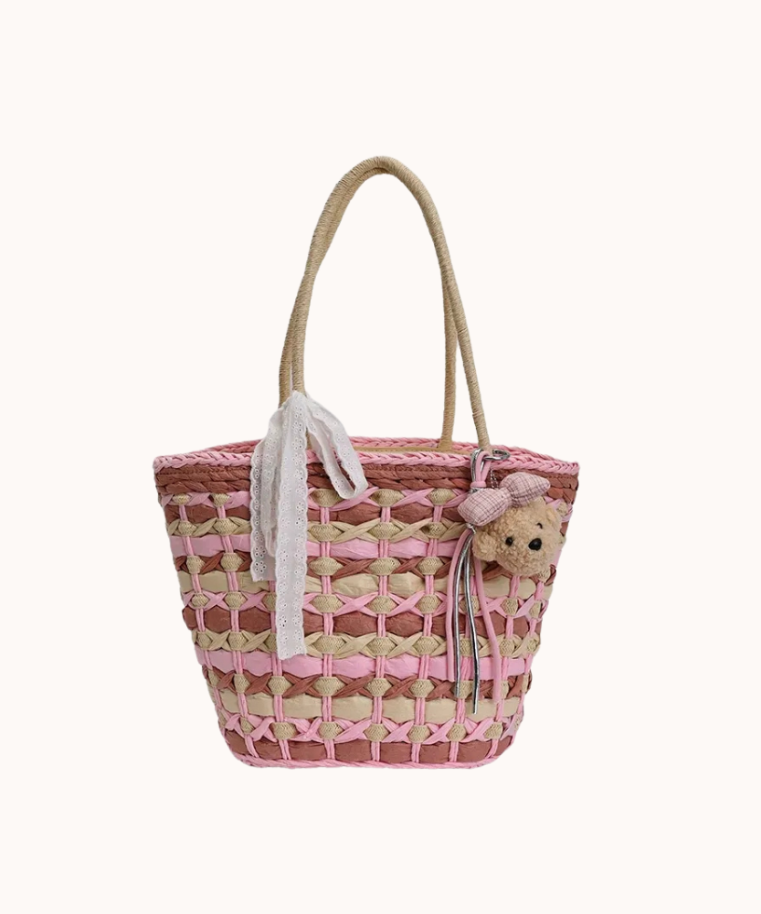 Sylka Woven Tote Bag