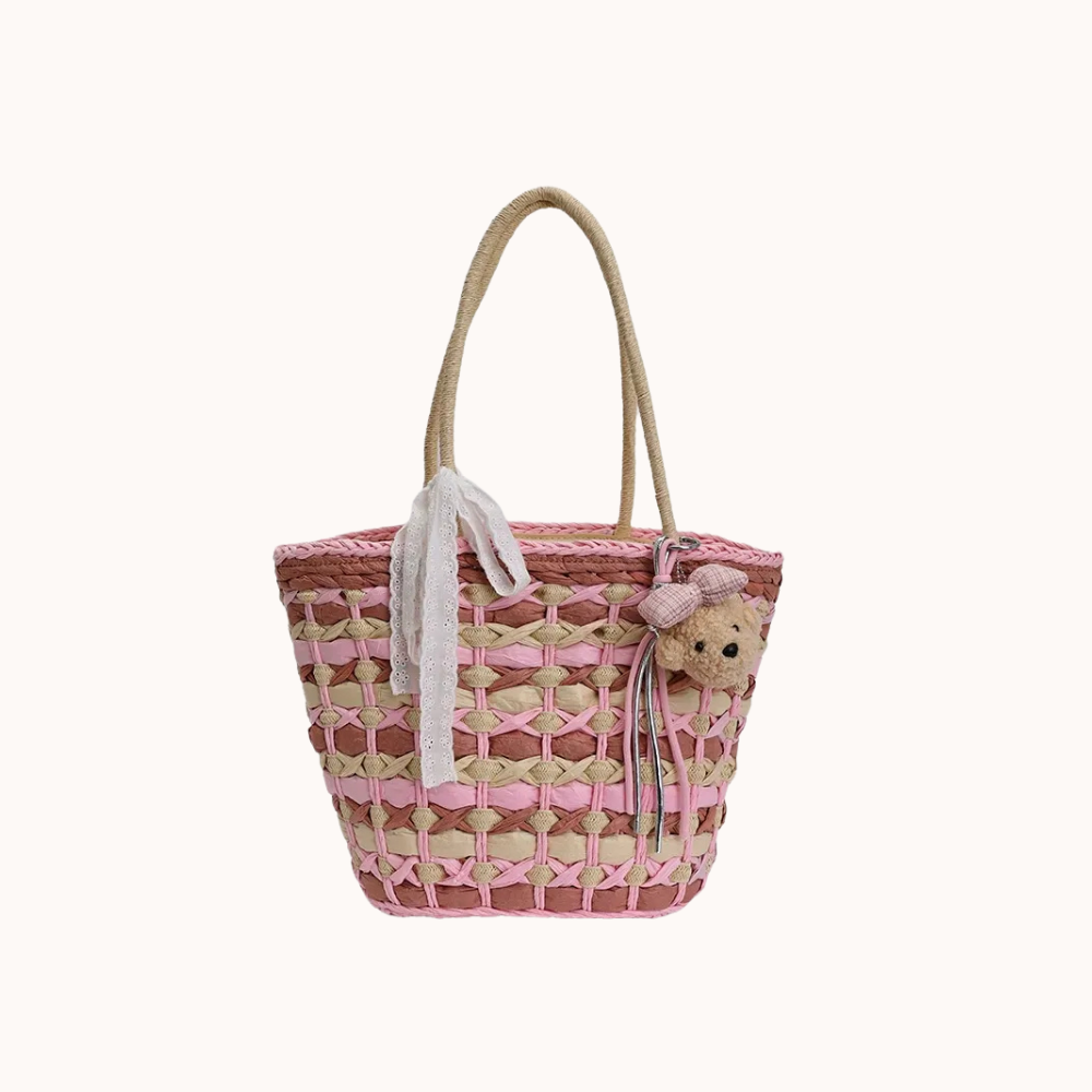 Sylka Woven Tote Bag