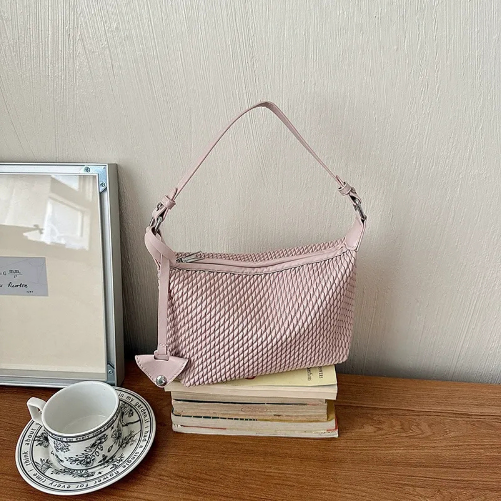 Tissara Woven Shoulder Bag
