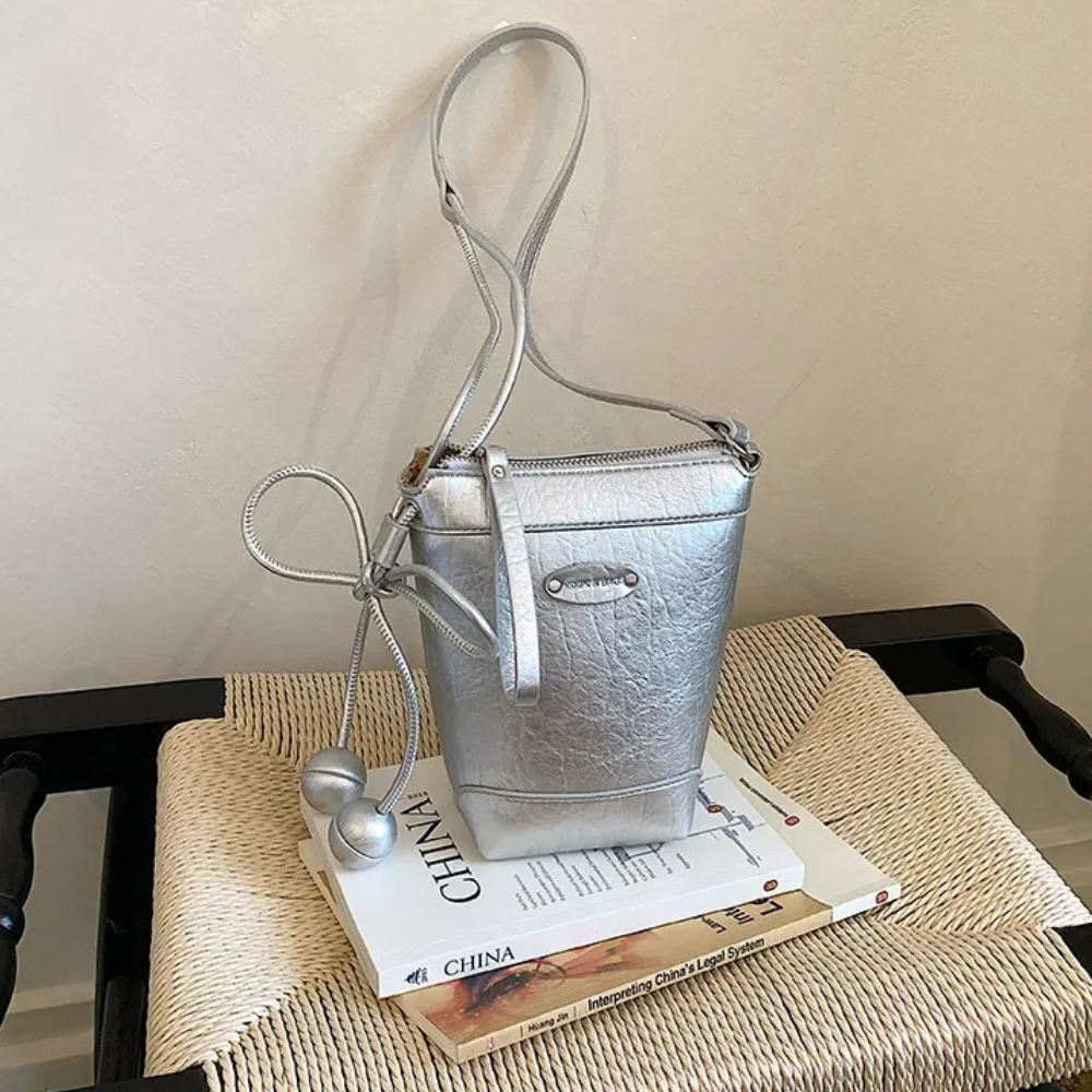 Safrina Charm Bucket Bag