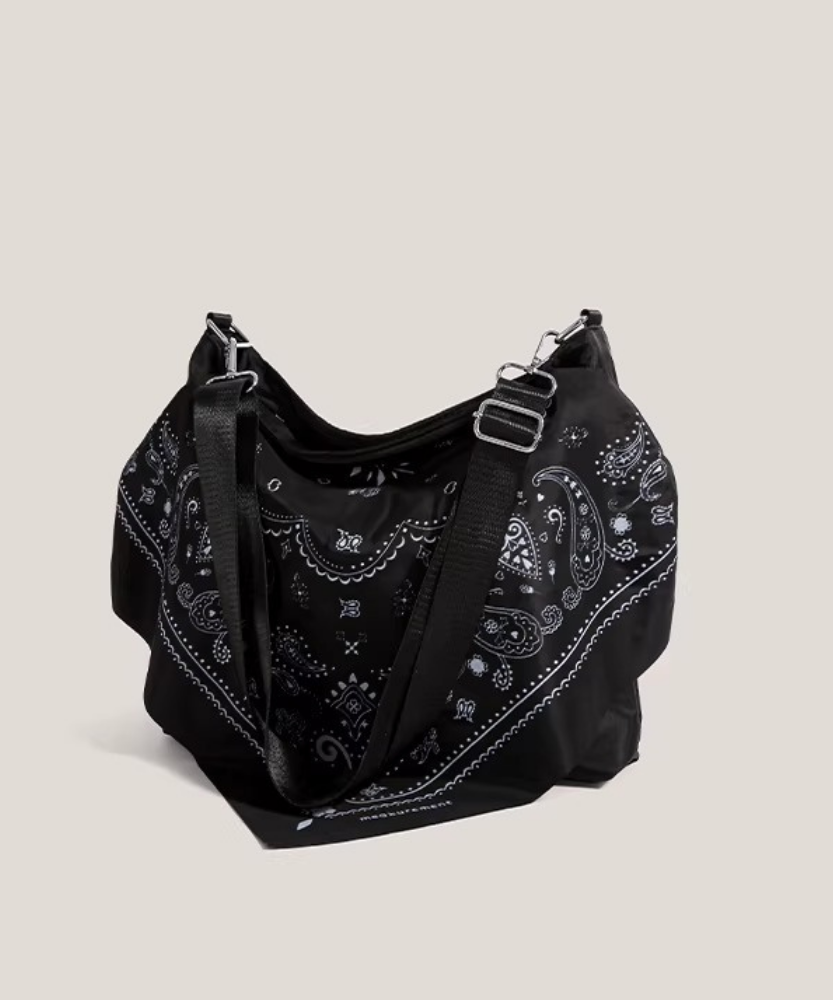 Noctelle Bandana Print Shoulder Bag