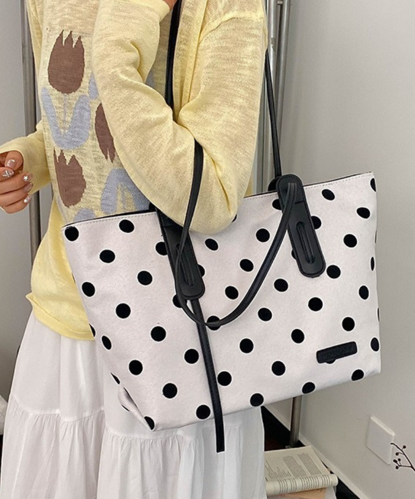 Pavetta Polka Dot Tote Bag