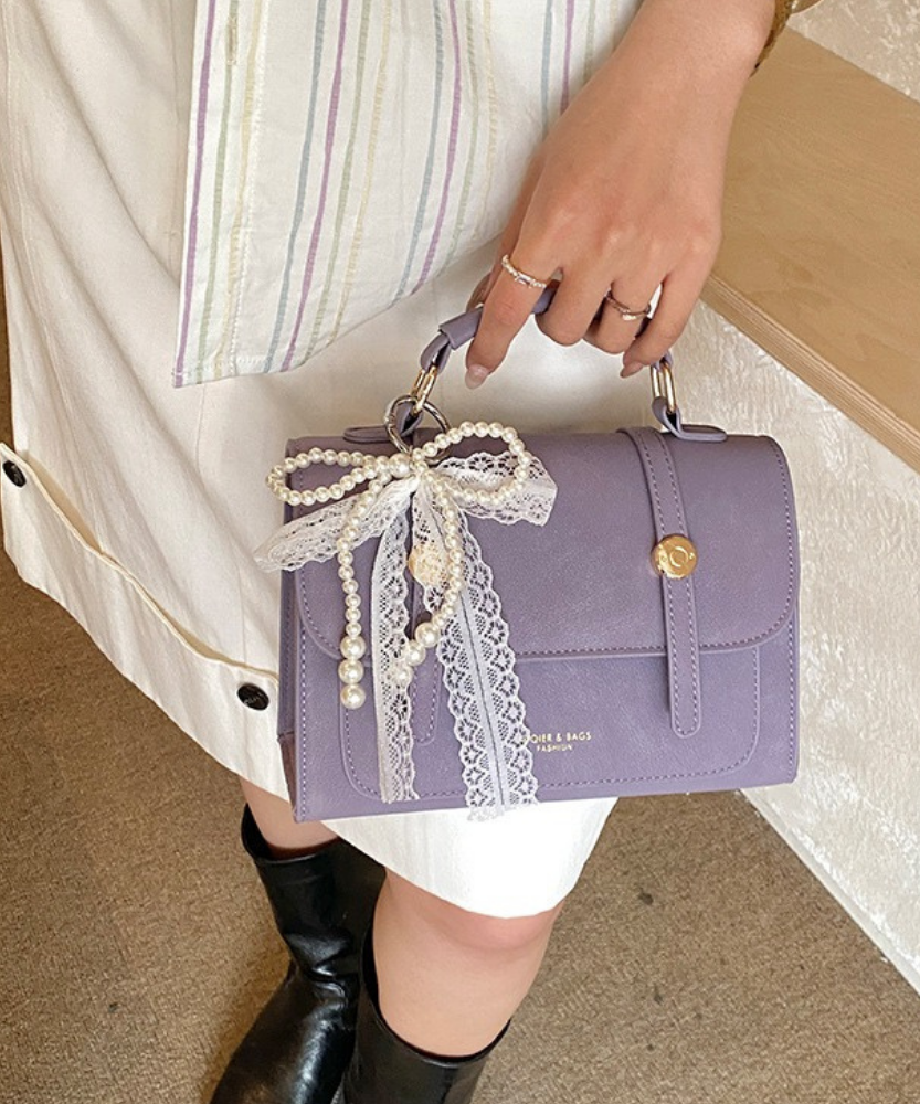 Vessara Top Handle Flap Bag