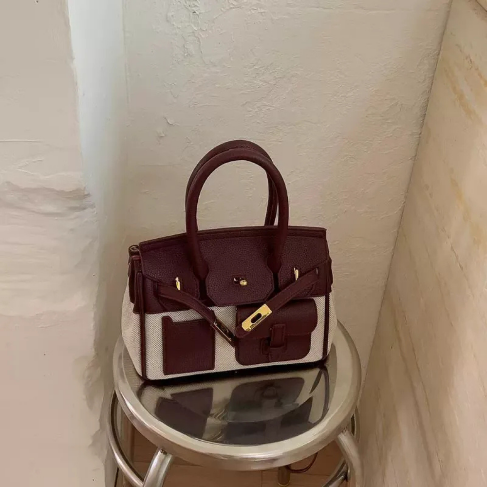 Ambrisa Pocket Satchel Bag