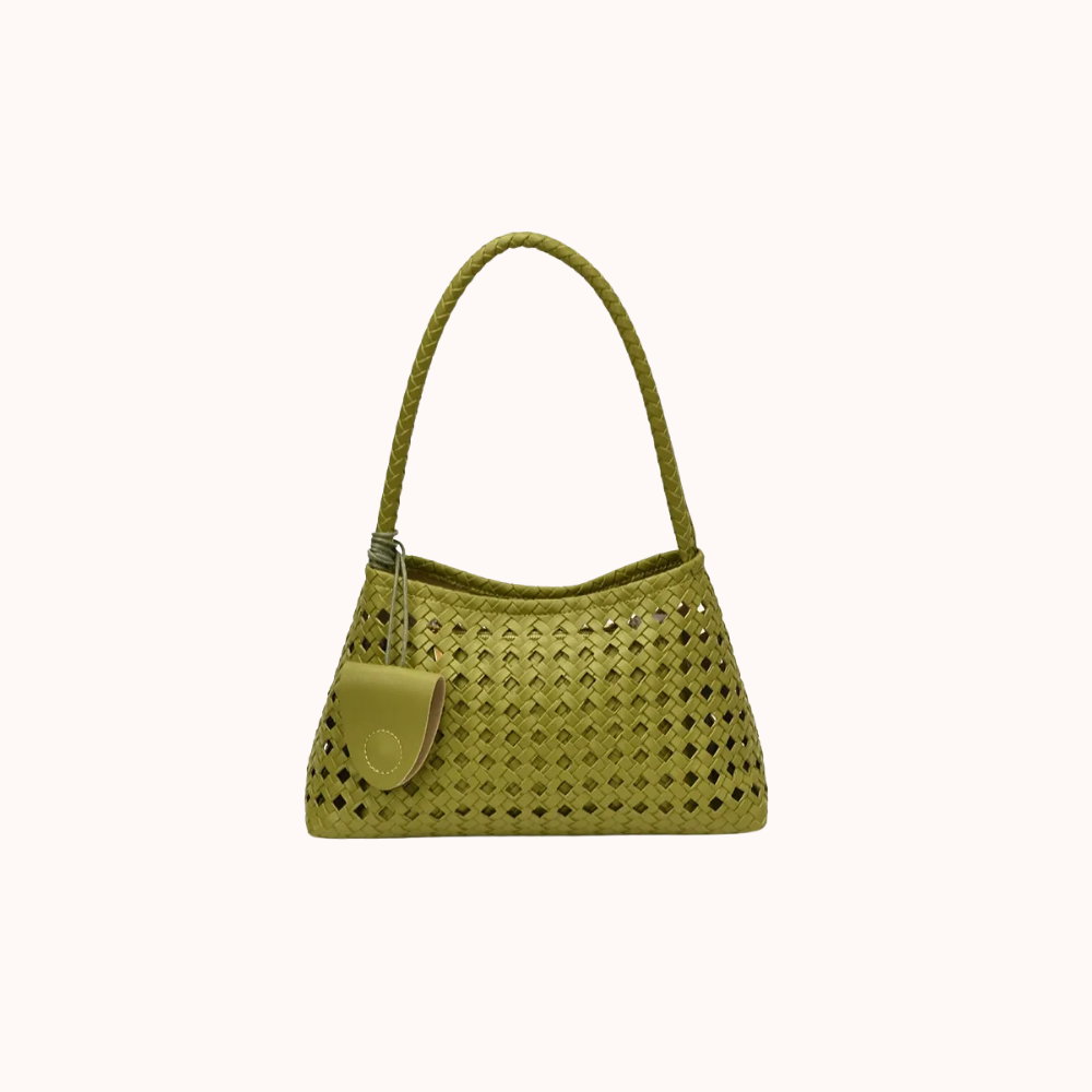 Tesoria Woven Shoulder Bag