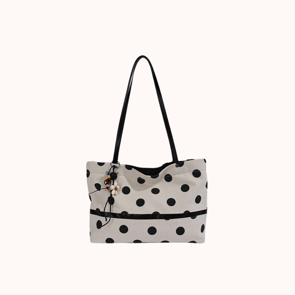Poisara Polka Dot Tote Bag