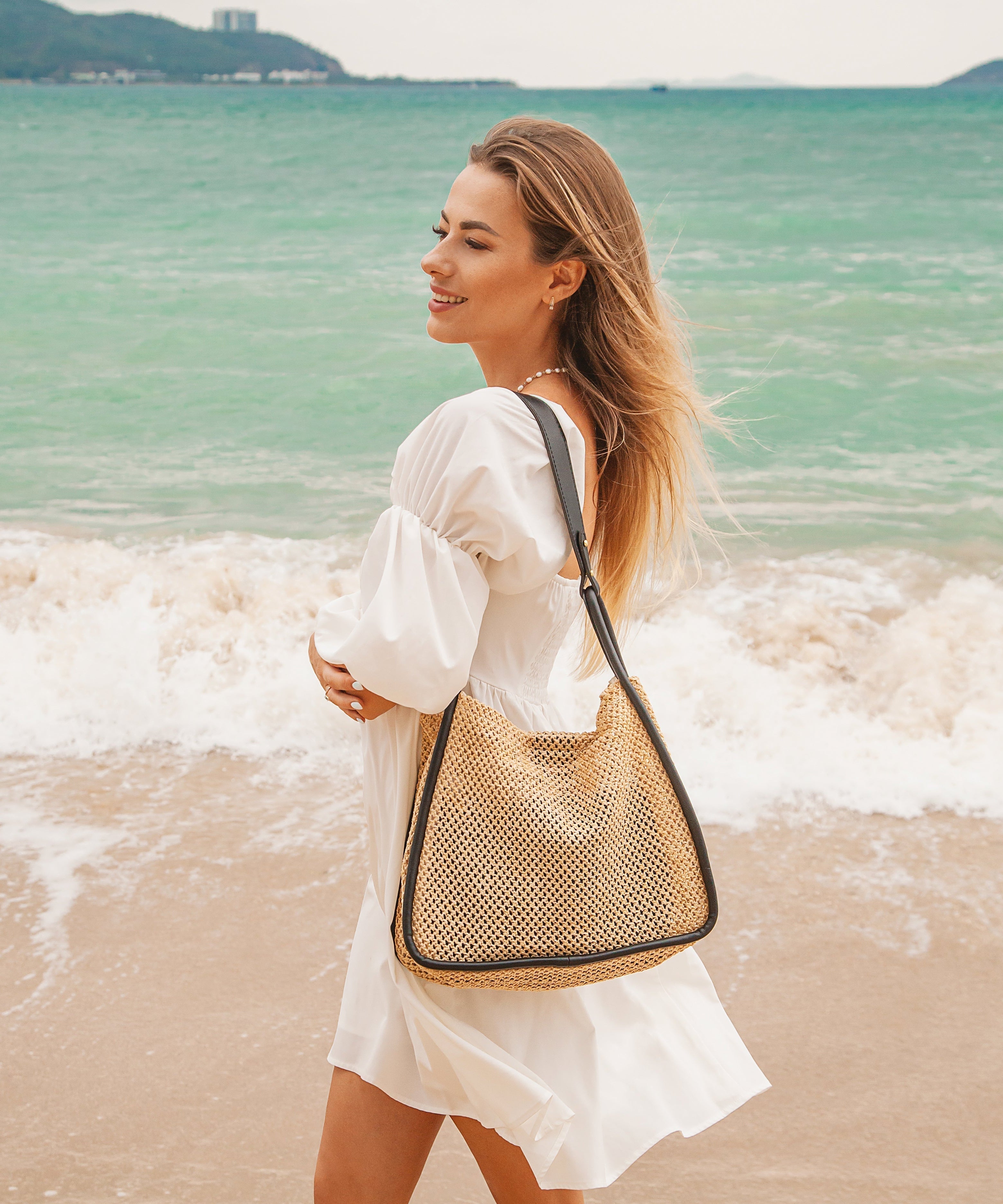 Bavella Vegan Leather Tote Bag