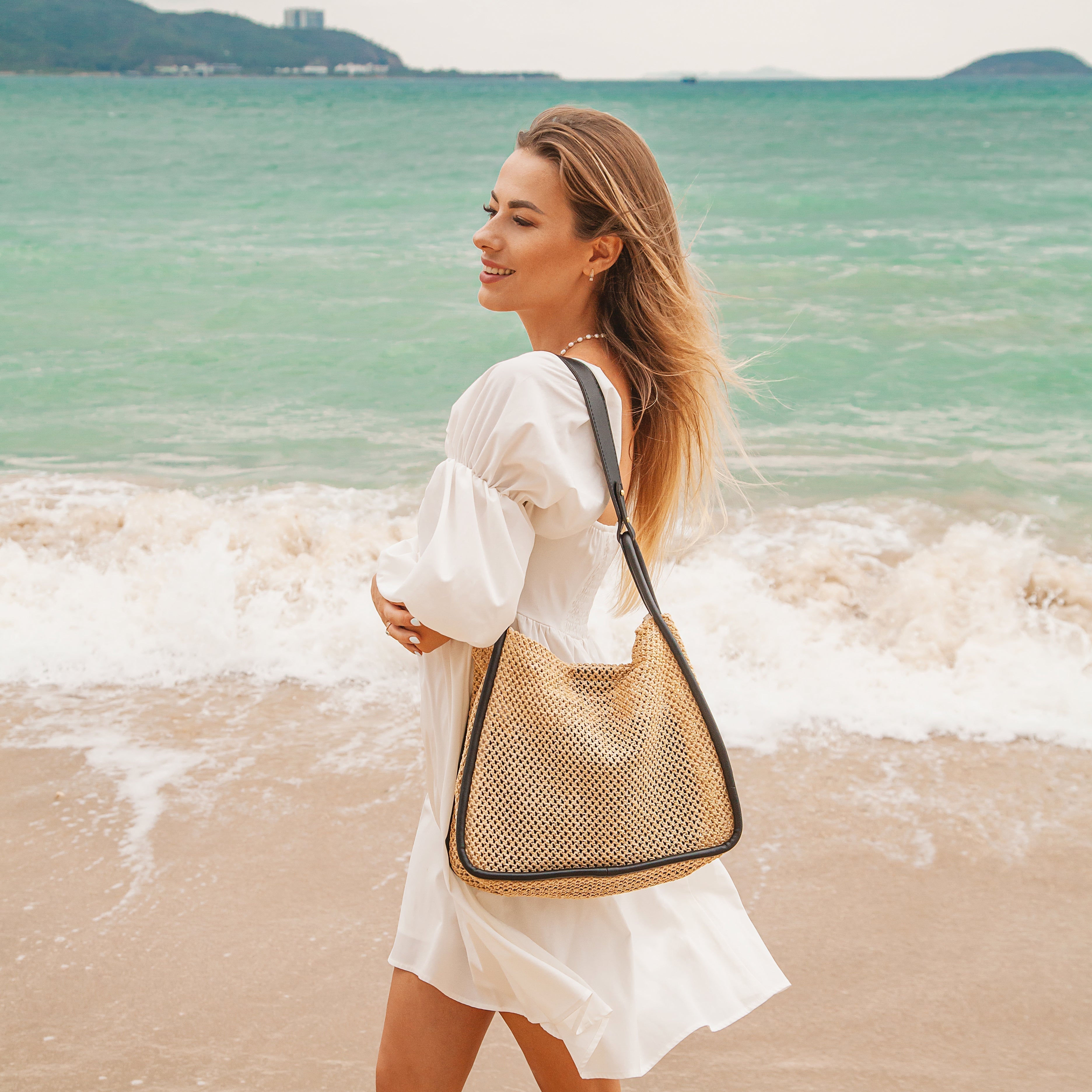 Bavella Vegan Leather Tote Bag