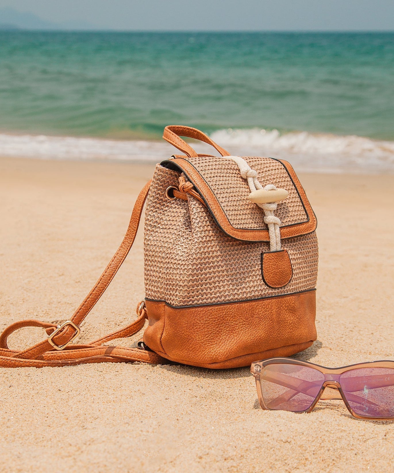 Octavienne Vegan Leather Backpack
