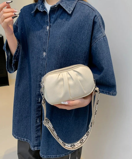 Saméria Vegan Leather Crossbody Bag