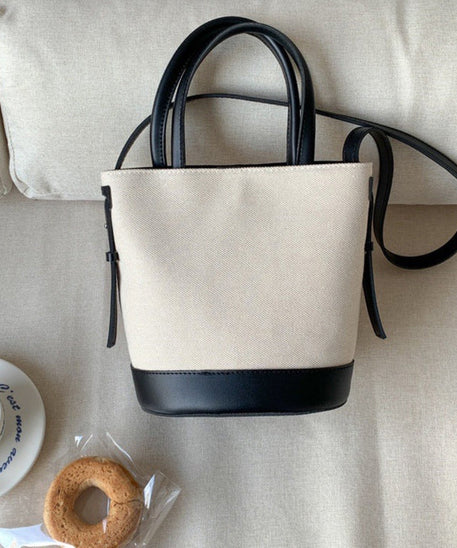Serah Vegan Leather Crossbody Bucket Bag