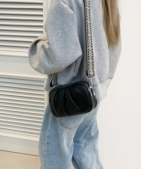 Saméria Vegan Leather Crossbody Bag