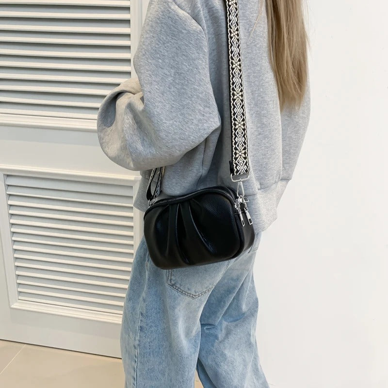 Saméria Vegan Leather Crossbody Bag