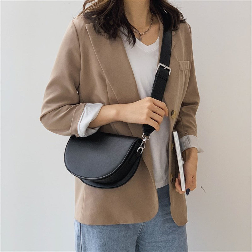 Serre Vegan Leather Crossbody Bag