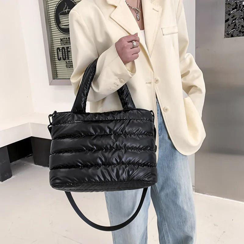 Caprice Vegan Leather Tote Bag