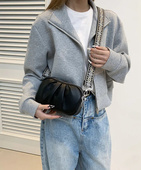 Saméria Vegan Leather Crossbody Bag