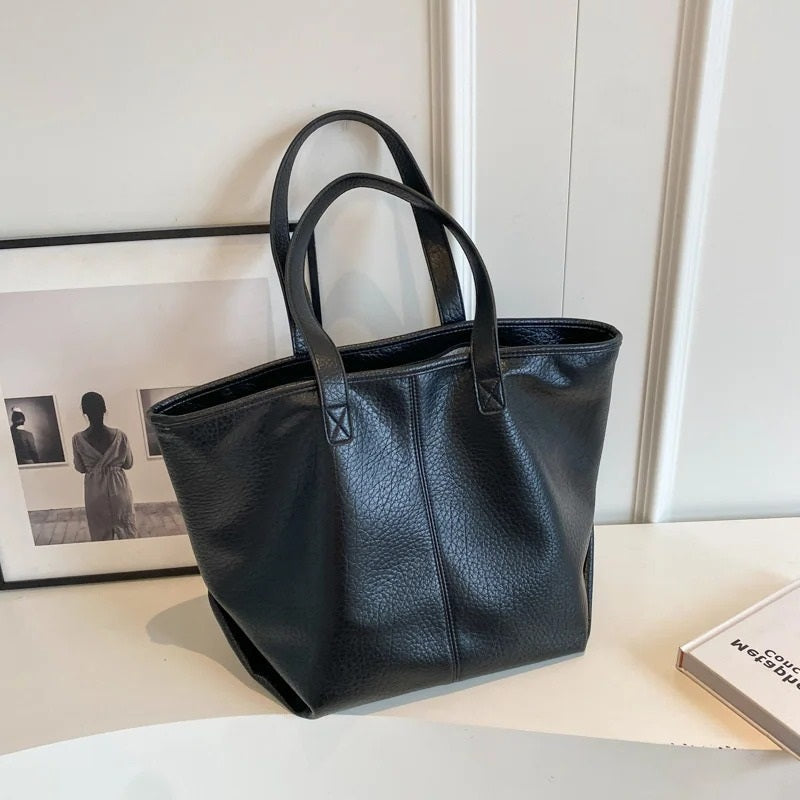 Manya Vegan Leather Tote Bag
