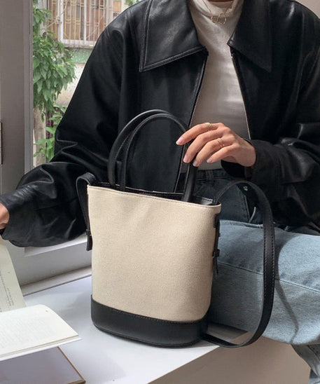 Serah Vegan Leather Crossbody Bucket Bag