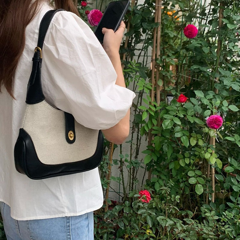 Dalia Vegan Leather Shoulder Bag