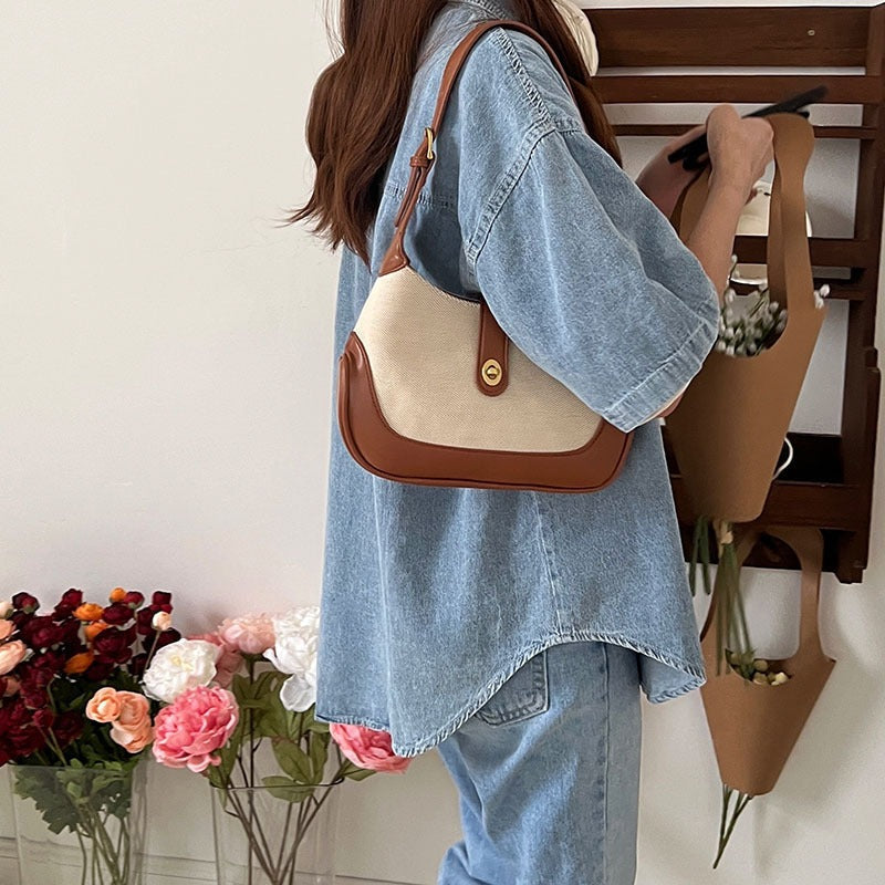 Dalia Vegan Leather Shoulder Bag