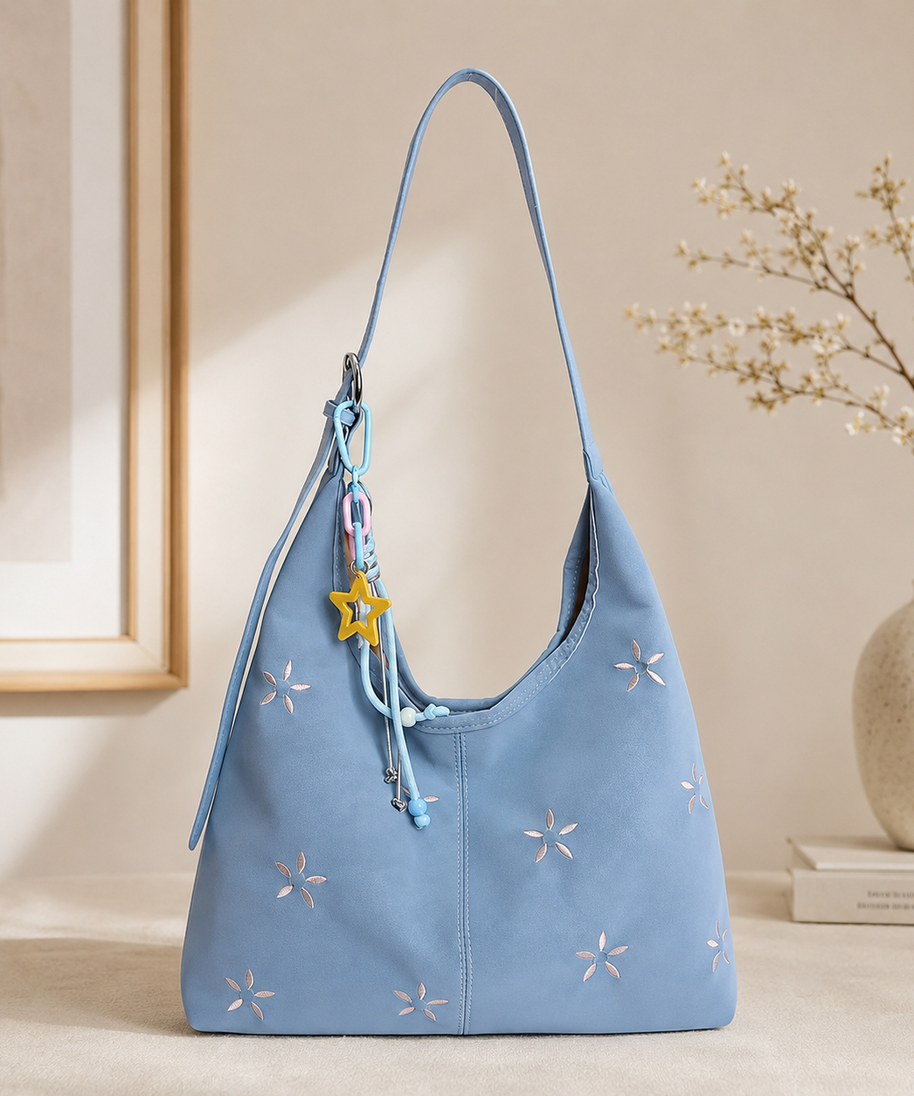 Violette Floral Bucket Bag