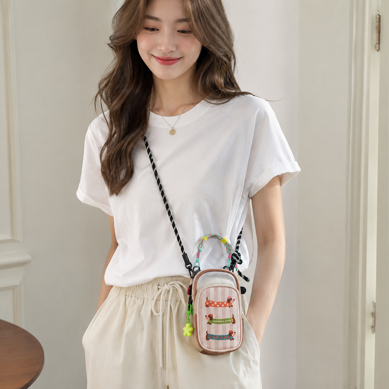 Kivoria Cartoon Mini Phone Bag