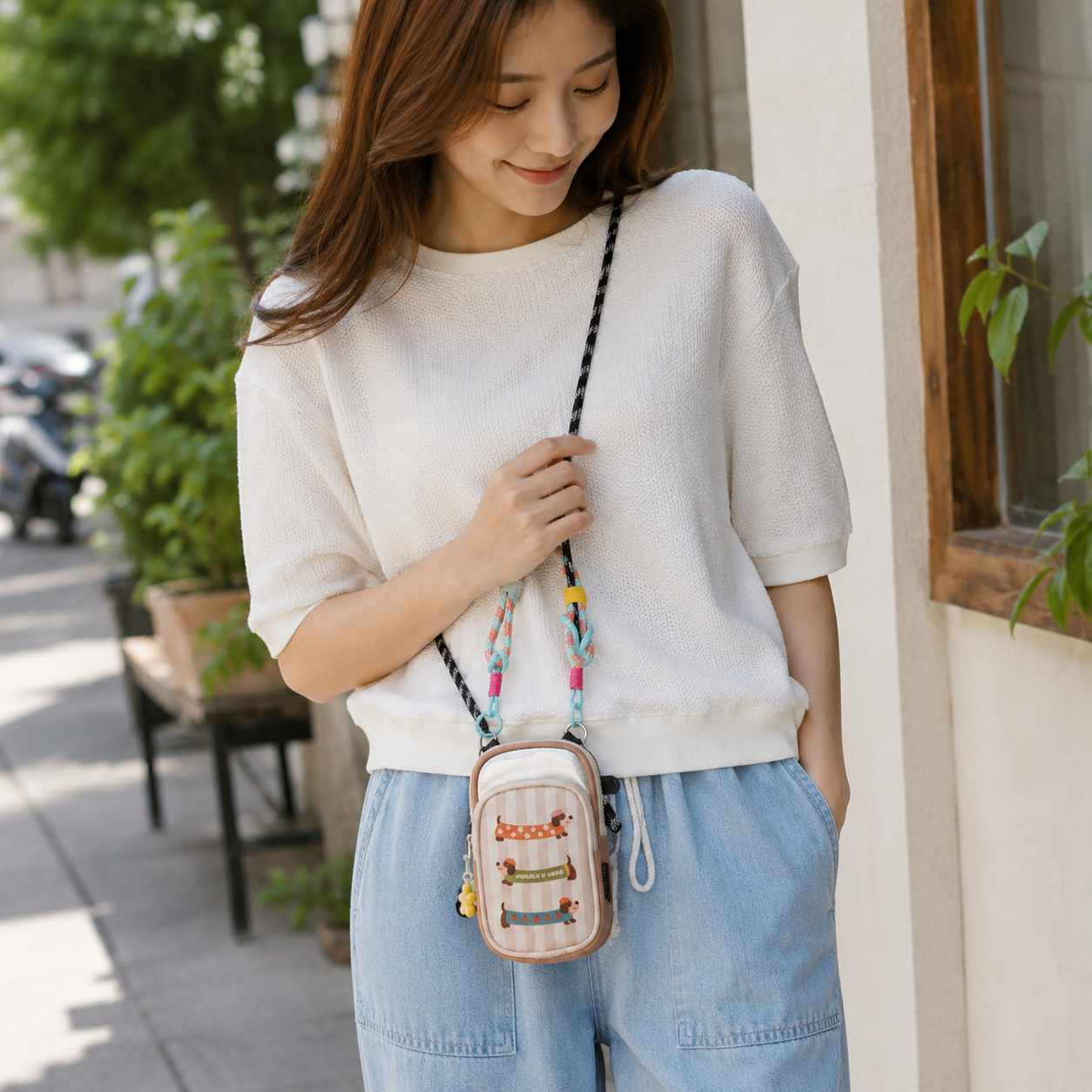 Kivoria Cartoon Mini Phone Bag