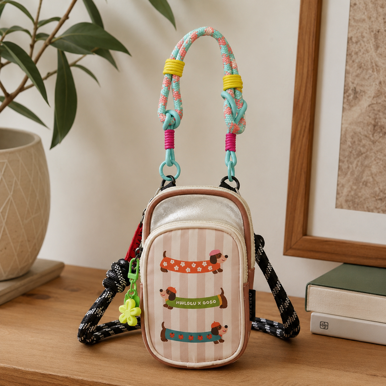 Kivoria Cartoon Mini Phone Bag
