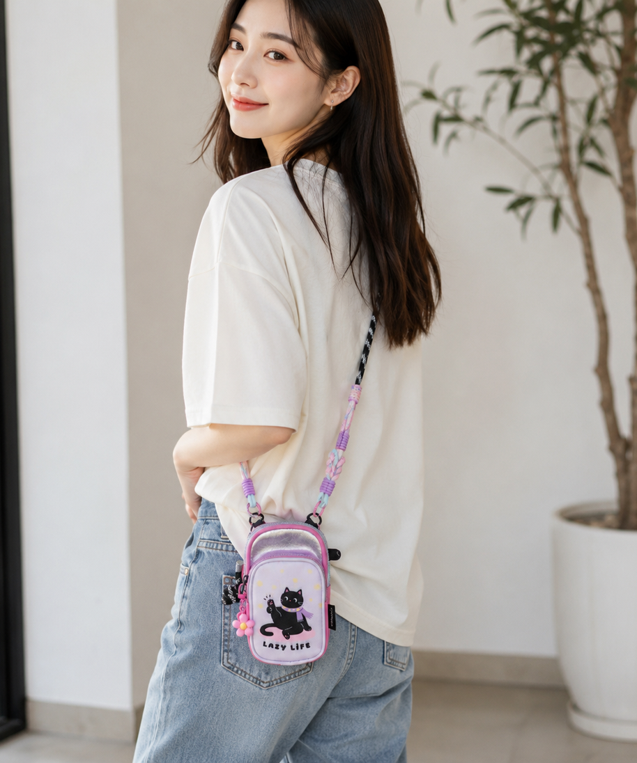 Kivoria Cartoon Mini Phone Bag