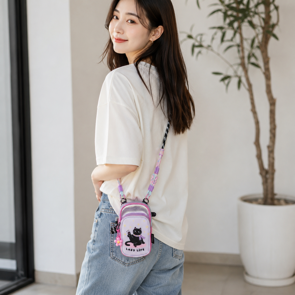 Kivoria Cartoon Mini Phone Bag