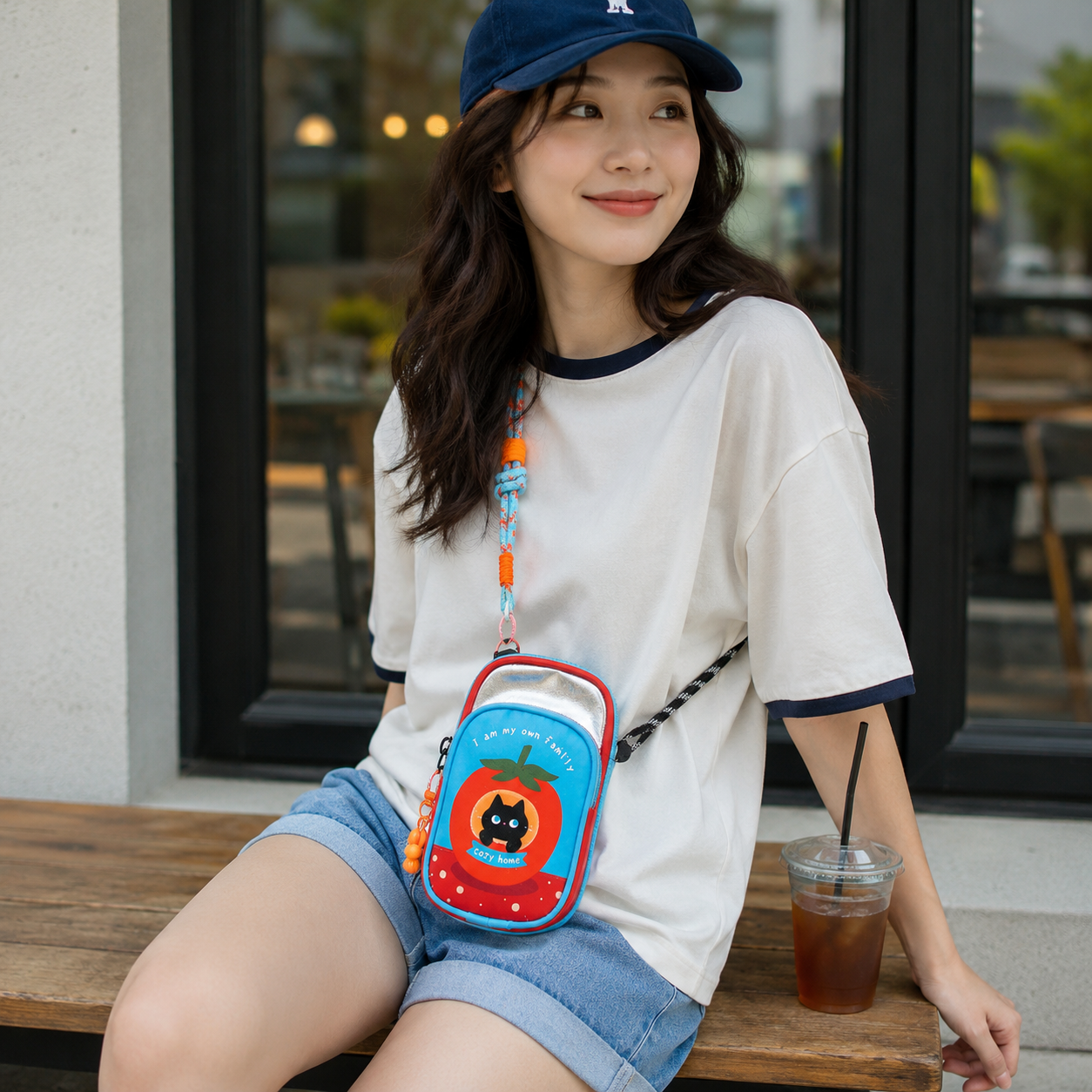 Kivoria Cartoon Mini Phone Bag
