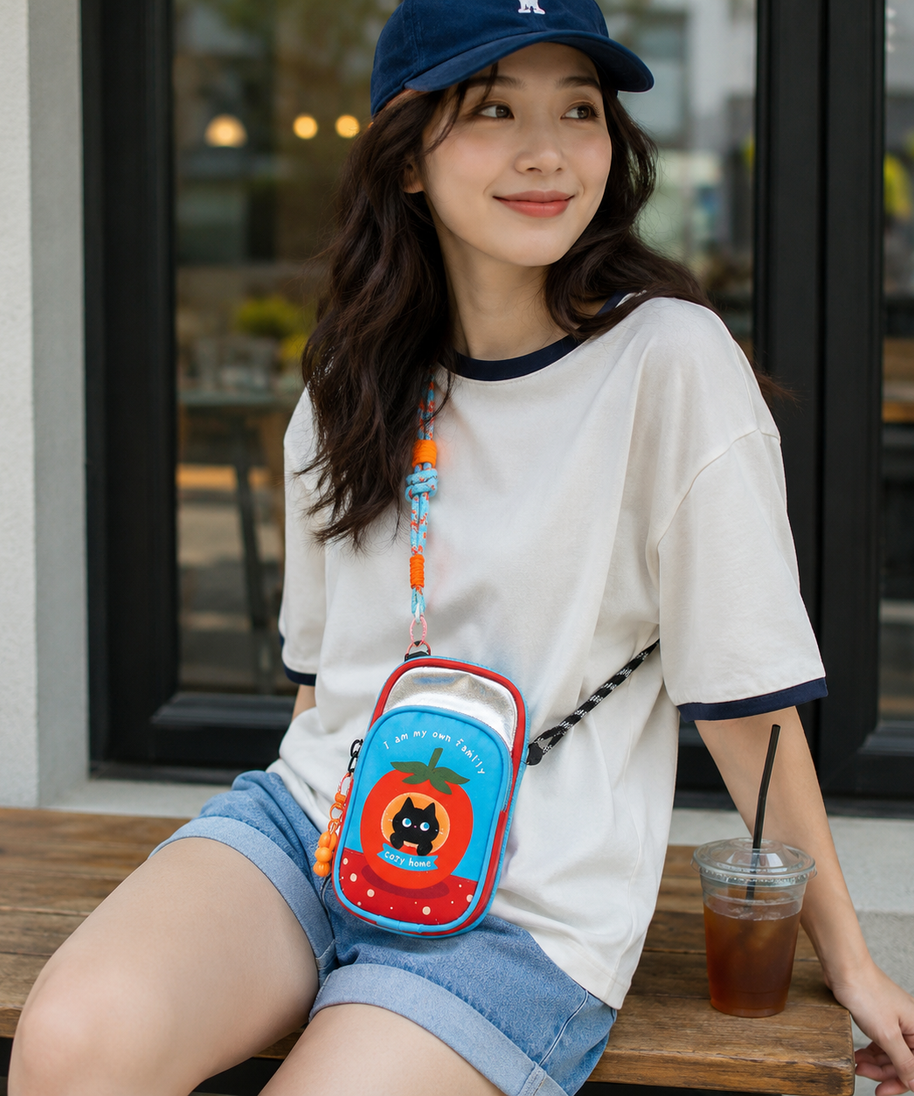 Kivoria Cartoon Mini Phone Bag