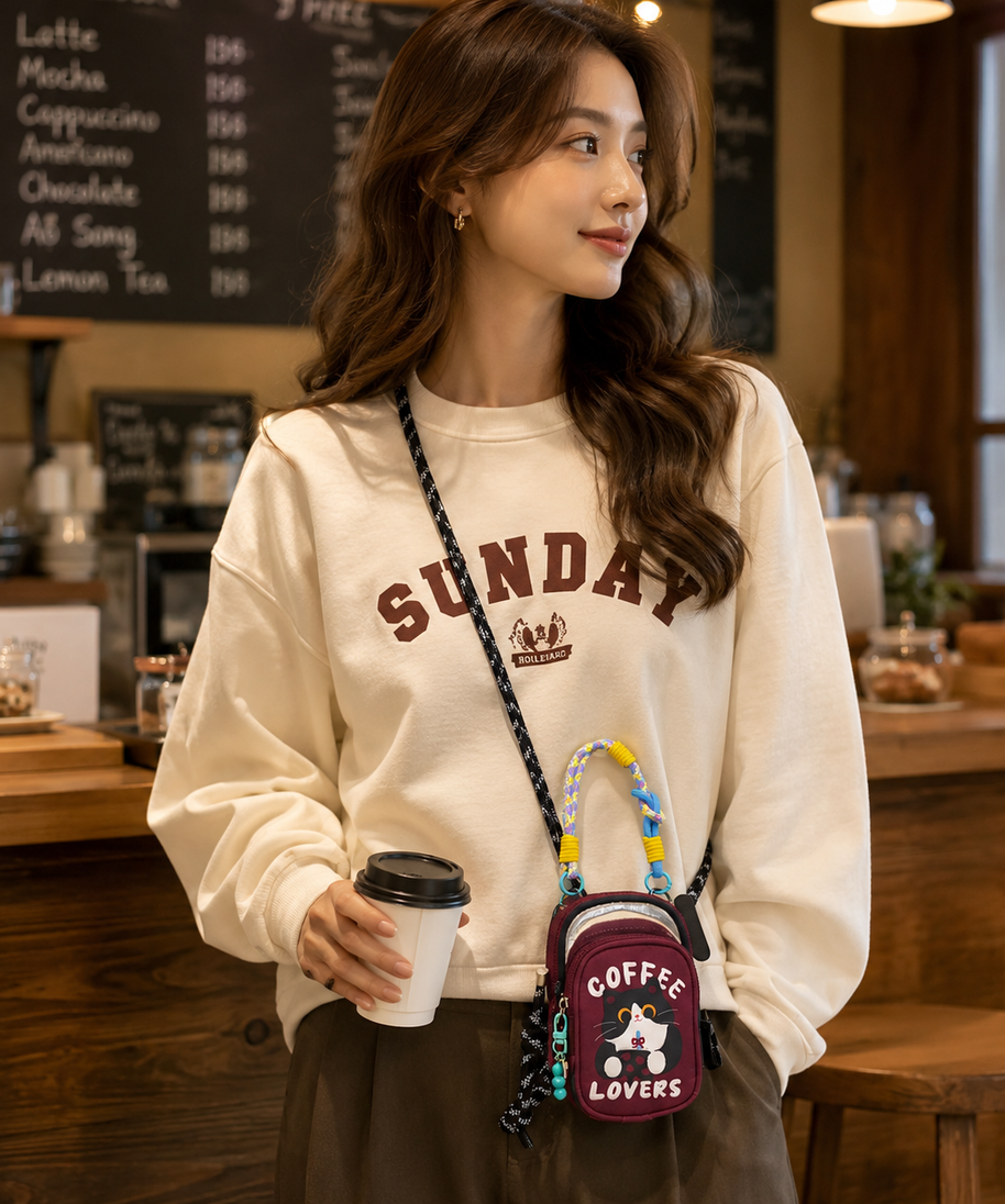 Kivoria Cartoon Mini Phone Bag