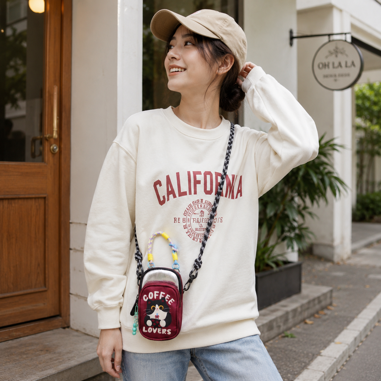 Kivoria Cartoon Mini Phone Bag