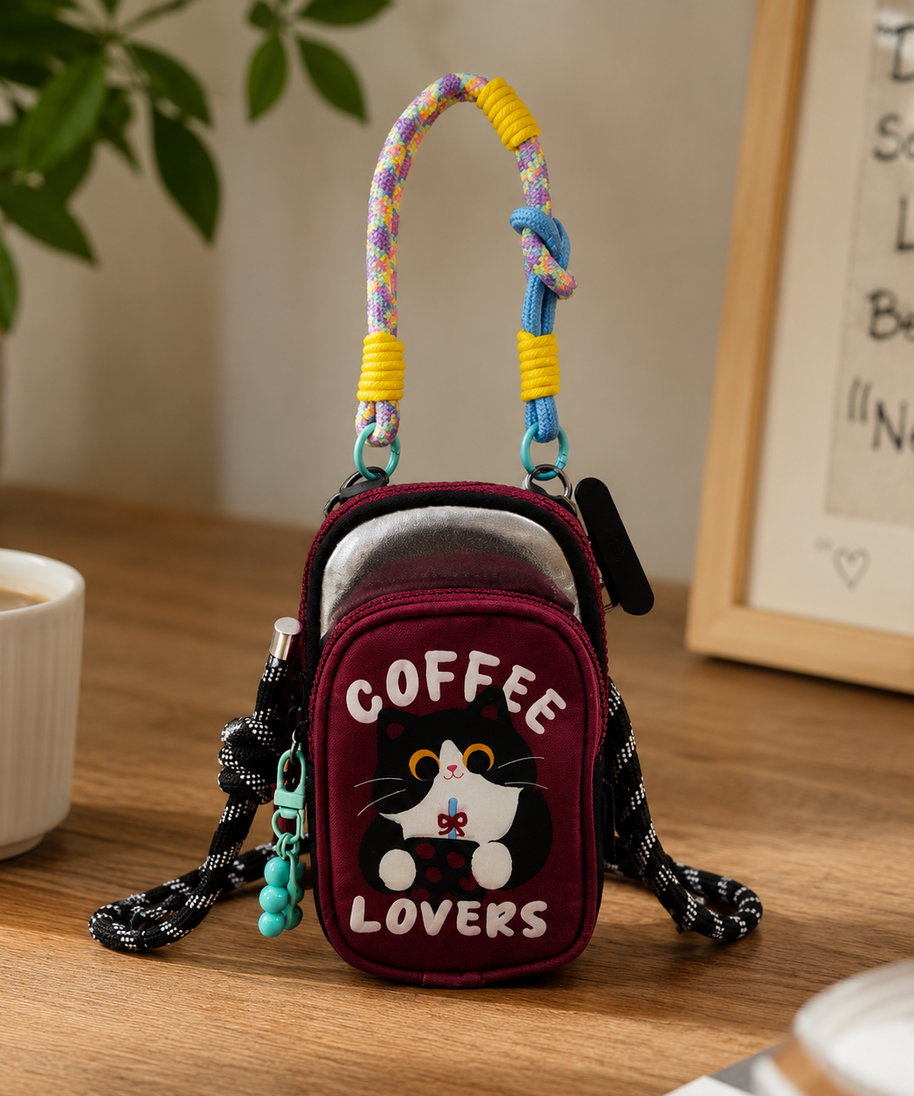 Kivoria Cartoon Mini Phone Bag