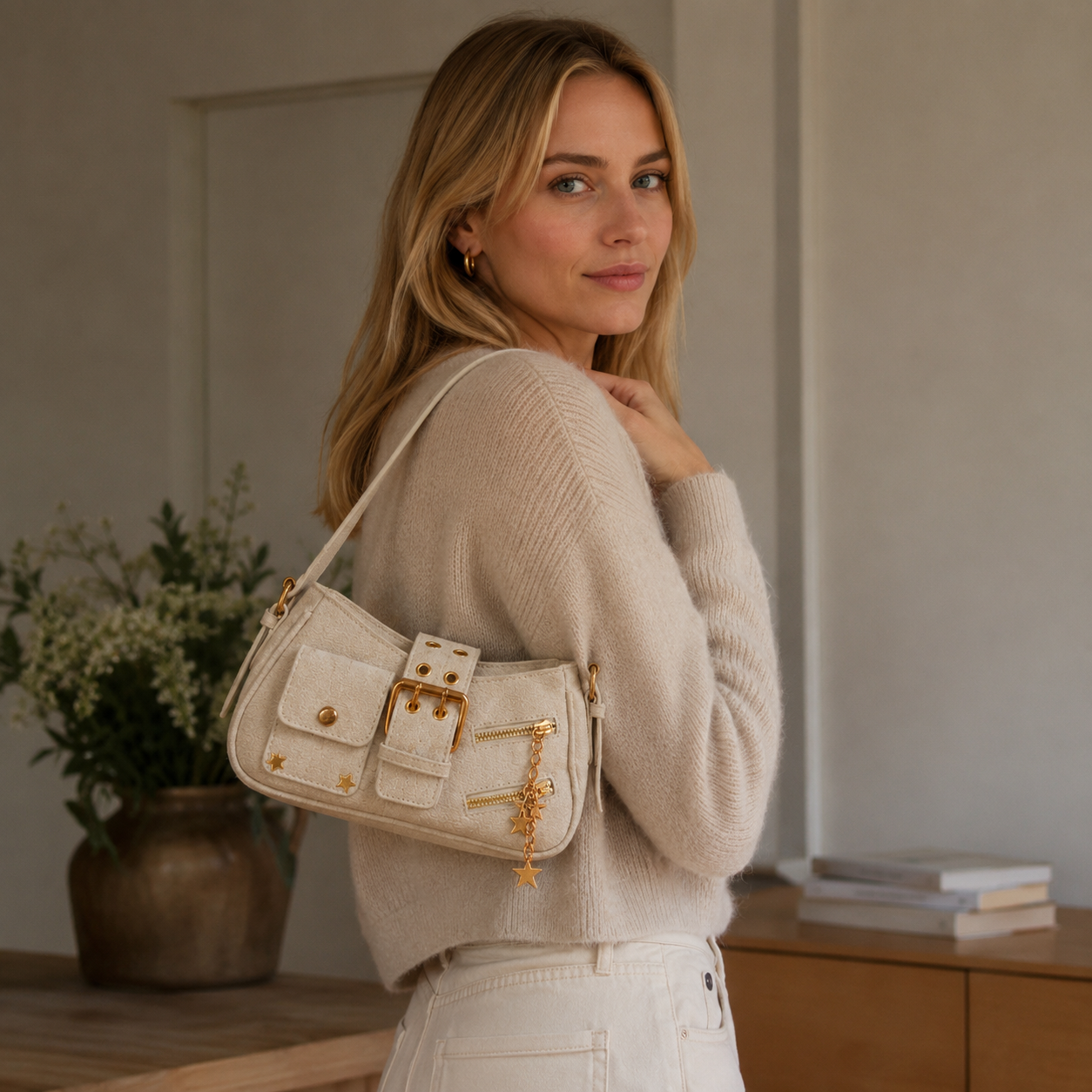 Bellara Star Pocket Shoulder Bag