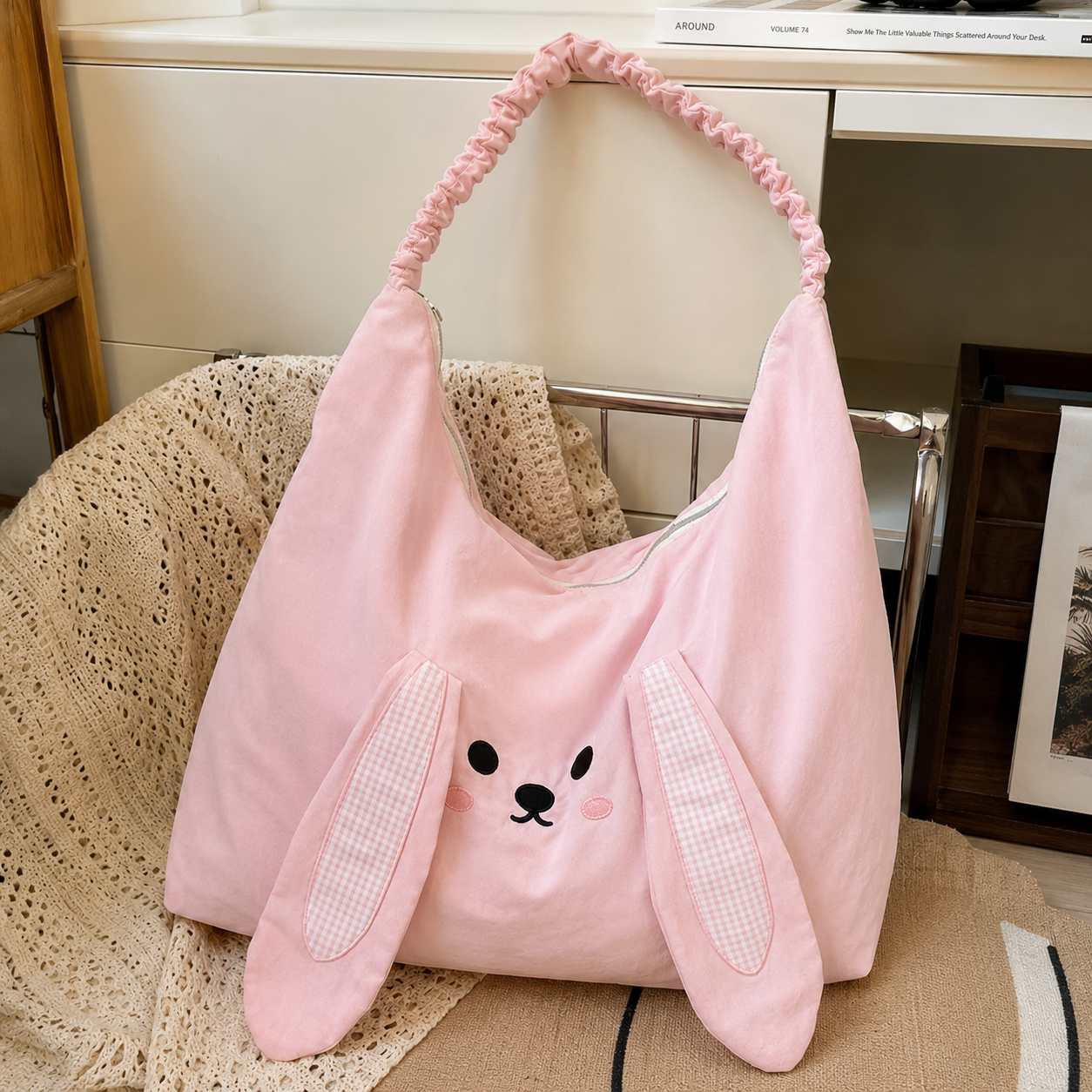 Poppira Bunny Tote Bag