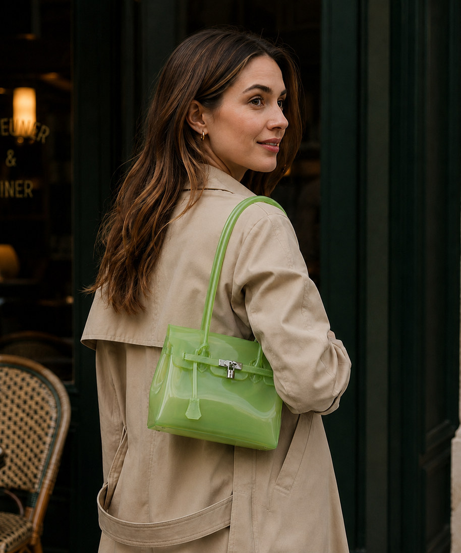 Petalune Lock Tote Bag