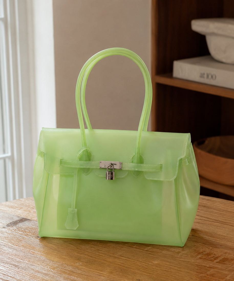 Petalune Lock Tote Bag