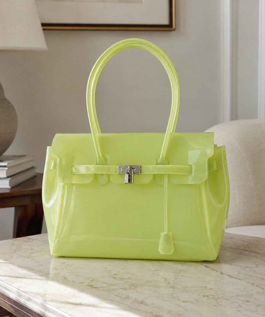 Petalune Lock Tote Bag