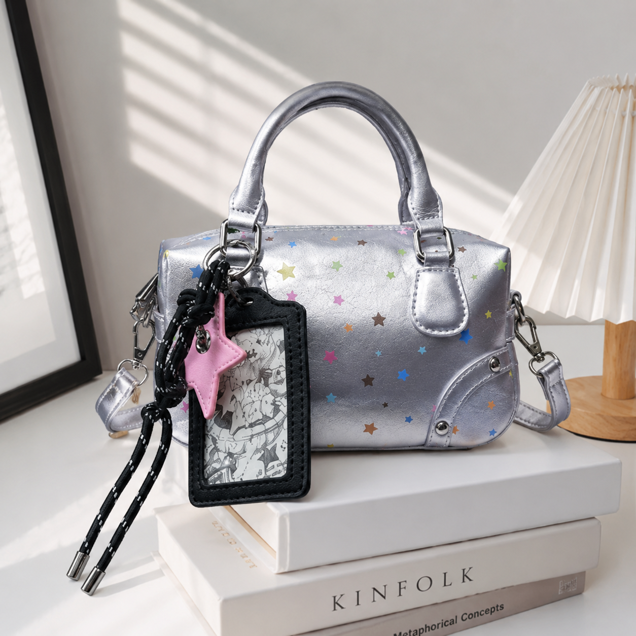 Sidera Star Print Mini Handbag