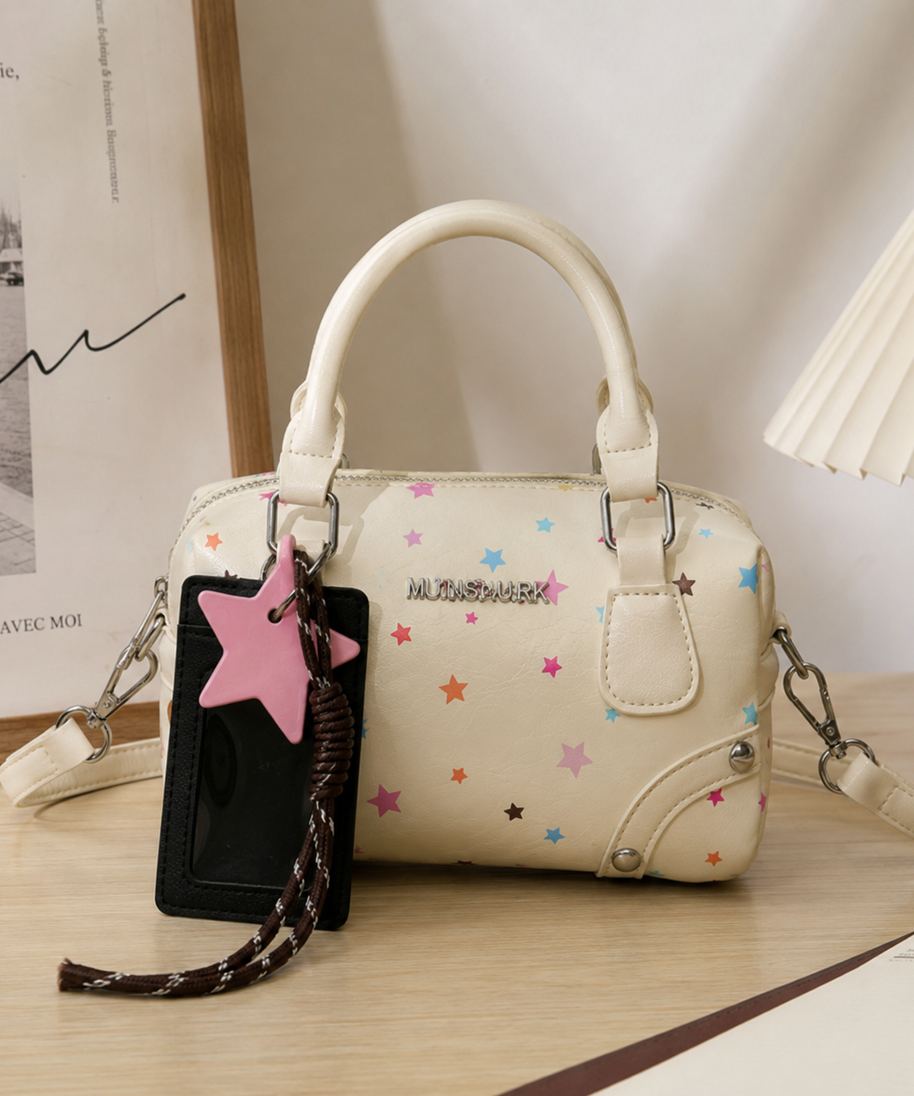 Sidera Star Print Mini Handbag