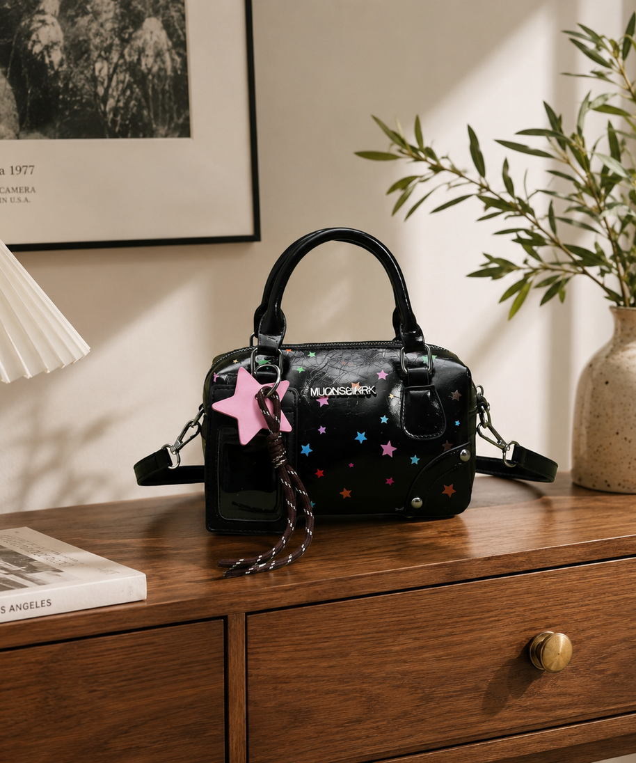 Sidera Star Print Mini Handbag