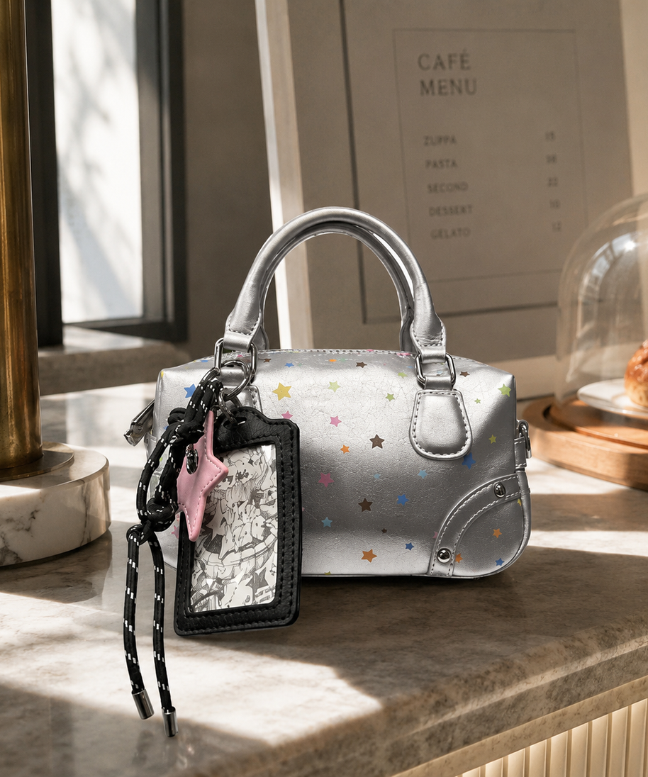 Sidera Star Print Mini Handbag