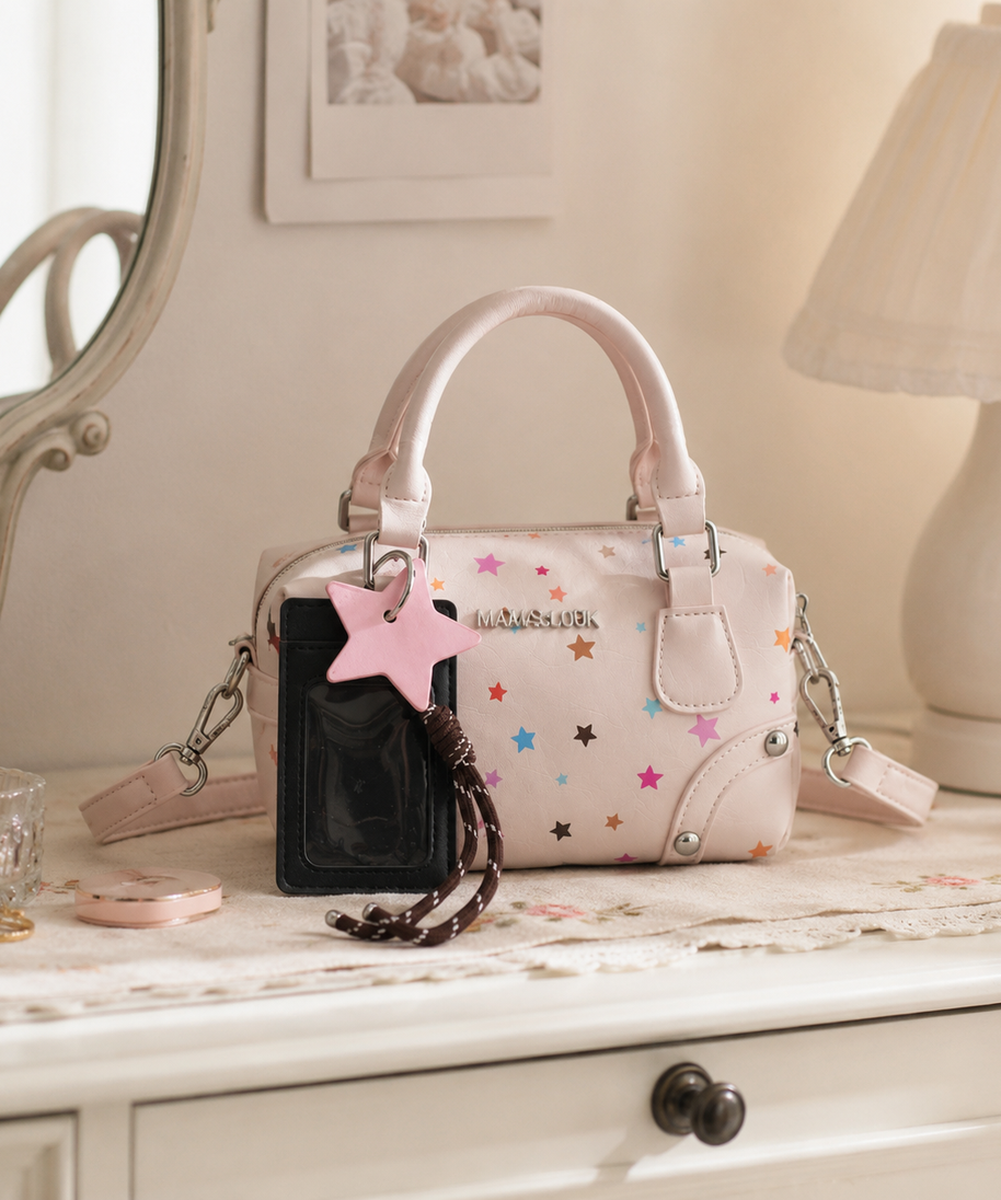 Sidera Star Print Mini Handbag